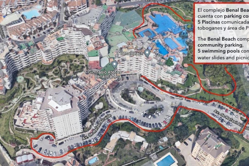 Apartment Benal 1bdr With Water Park Benalmadena