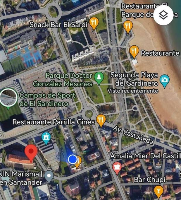 Apartamento Apto Con Parking En 2a Playa De El Sardinero *
