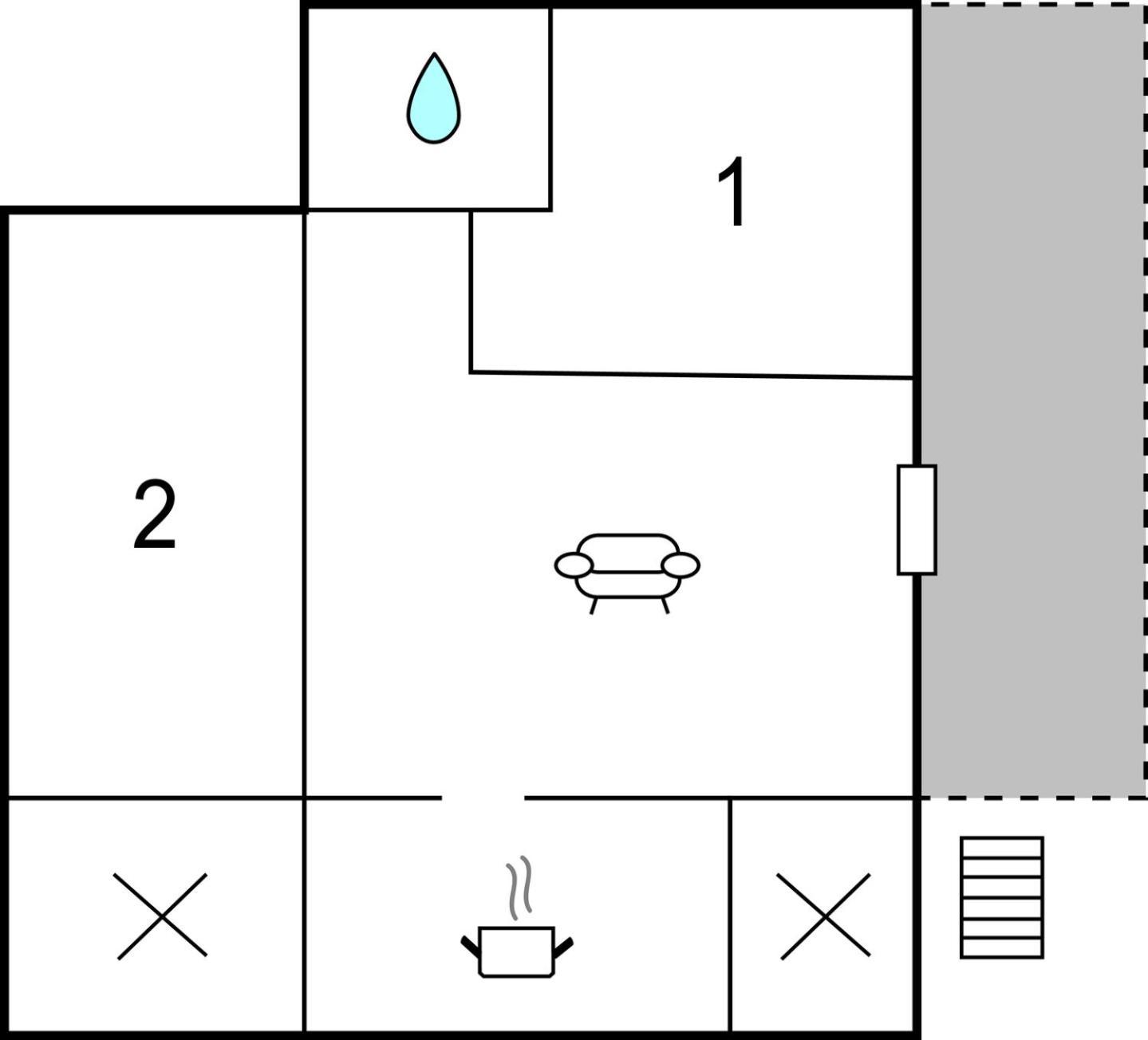 In With Kitchenette Apartment *