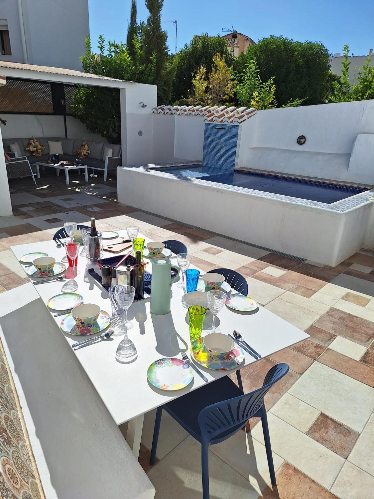 La Covacha - Unique Town House With Exclusive Pool And Garden In The Heart Of The Village * Canillas de Aceituno
