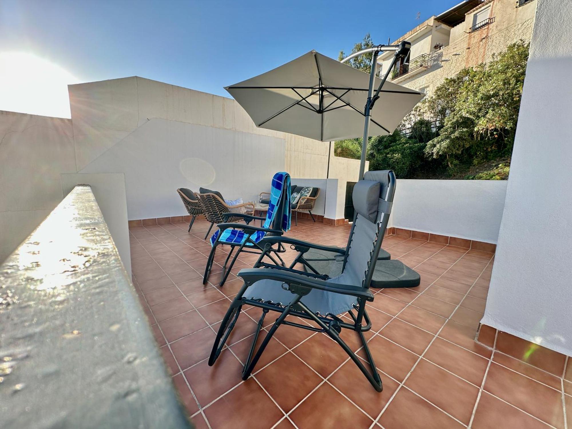 Сasa de vacaciones Casa Con Terraza Y Patio Privado En El Casco Antiguo De