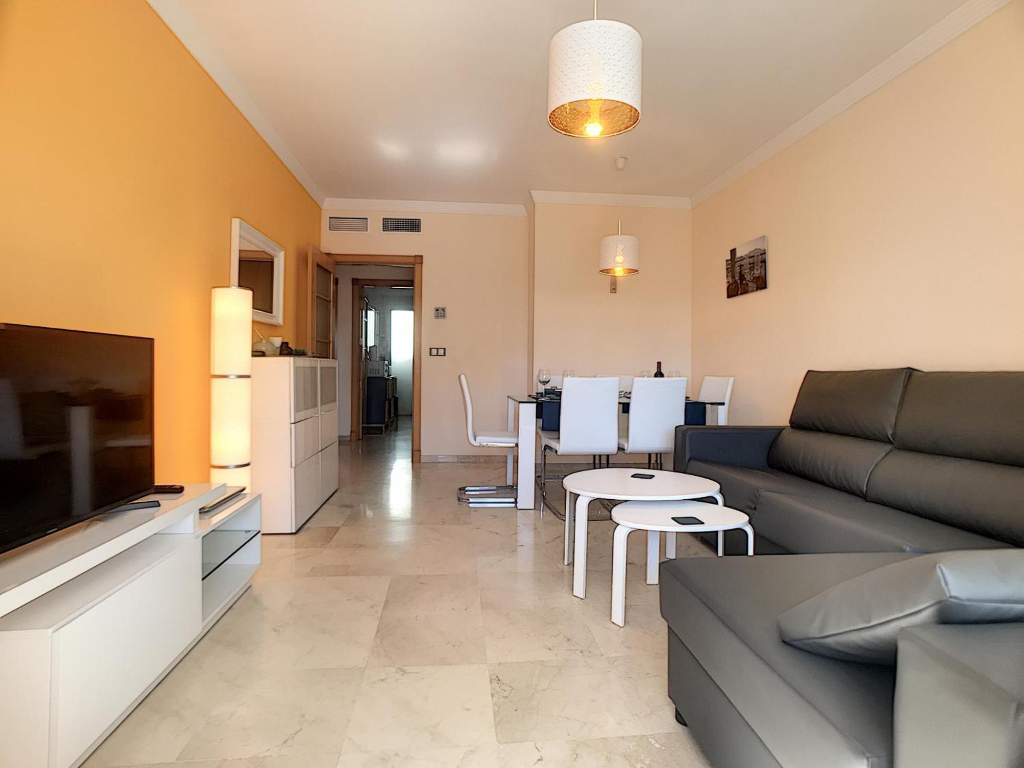 2239-lovely 2 Bedrooms With Pool And Paddle Court Apartment Manilva