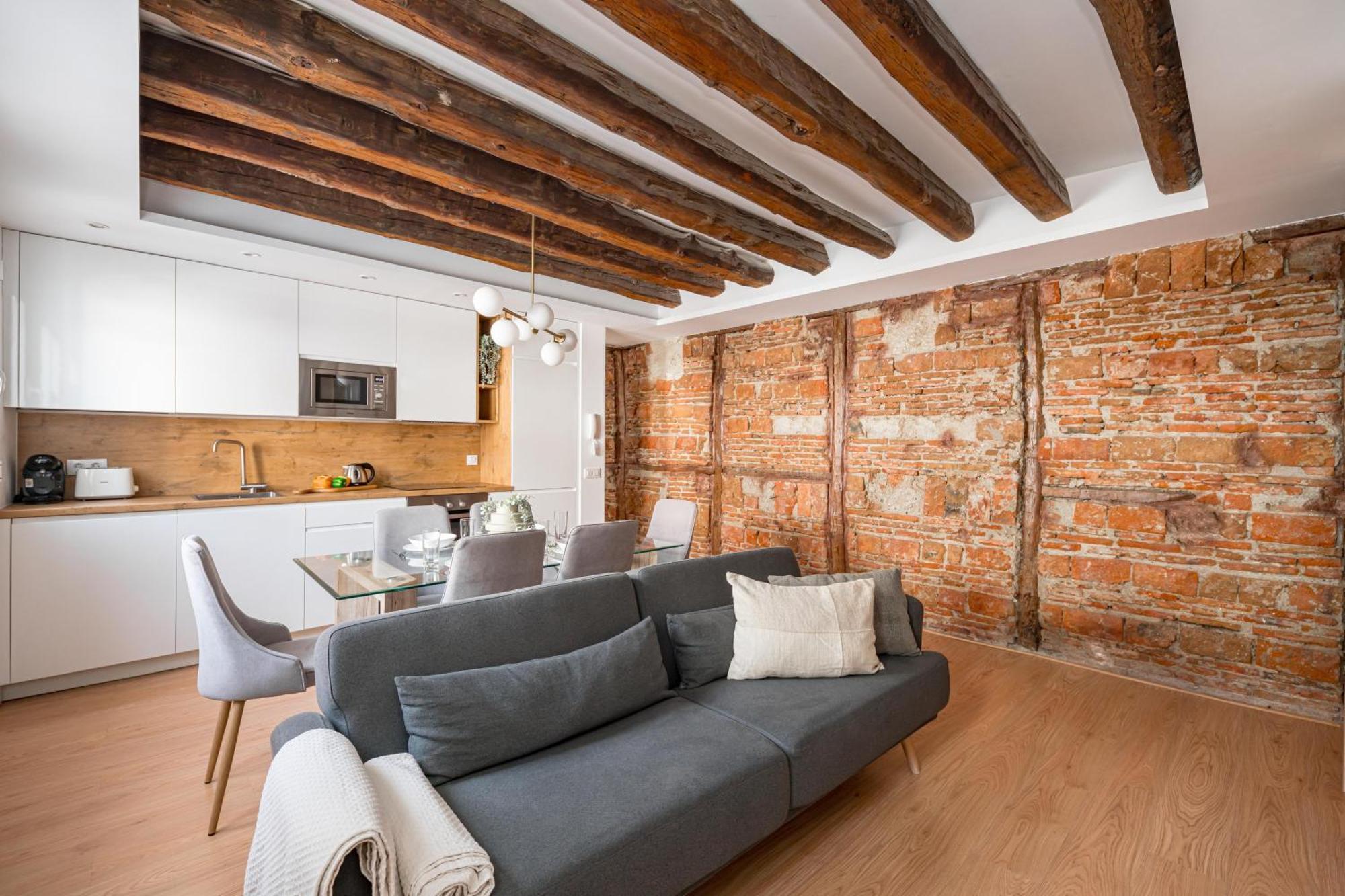 Apartamento Chueca Ii Calle Barco 2br 2bh Madrid