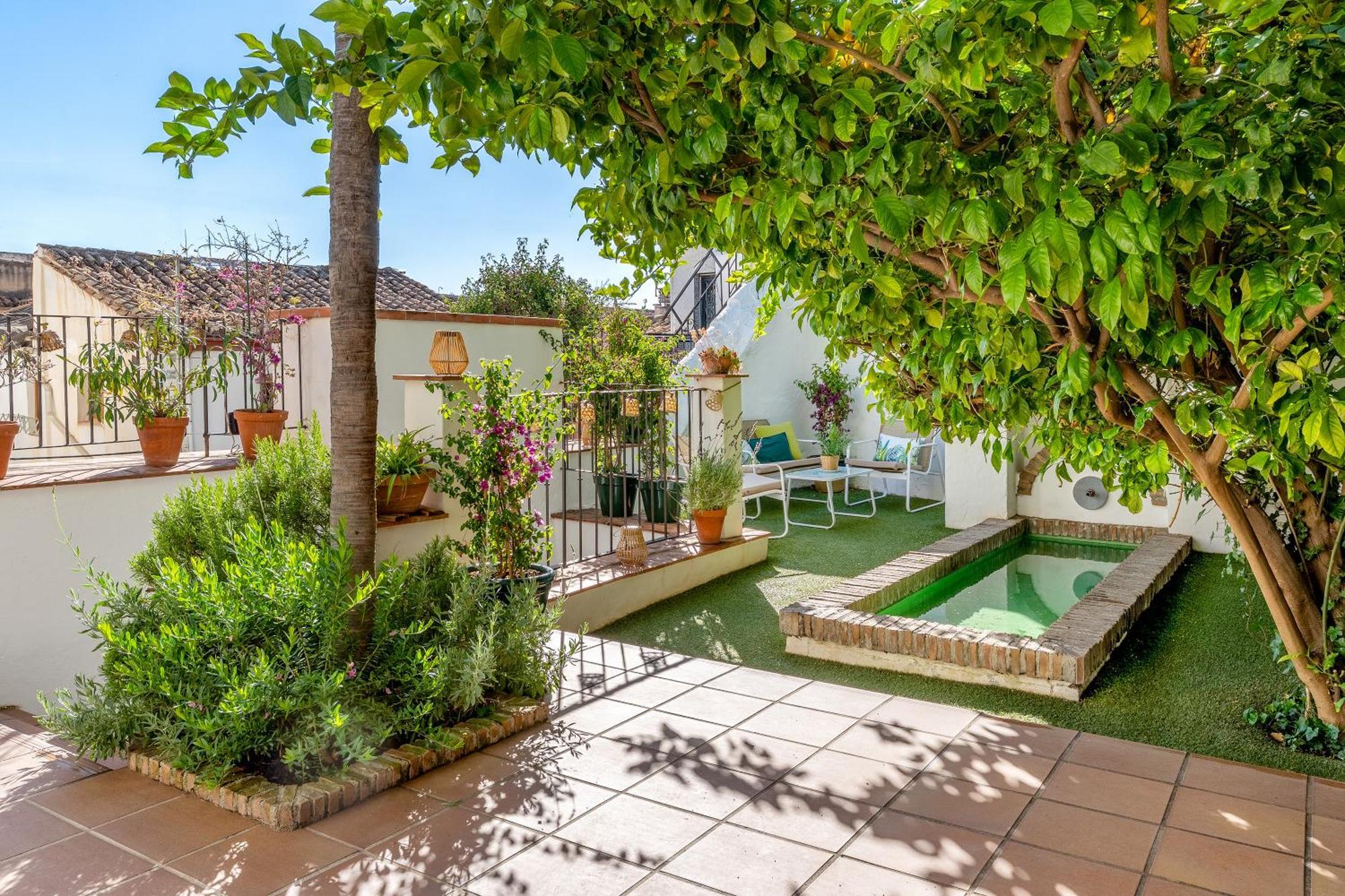 Casa Alhambra - Centro Histórico Con Jardín Privado Apartamento