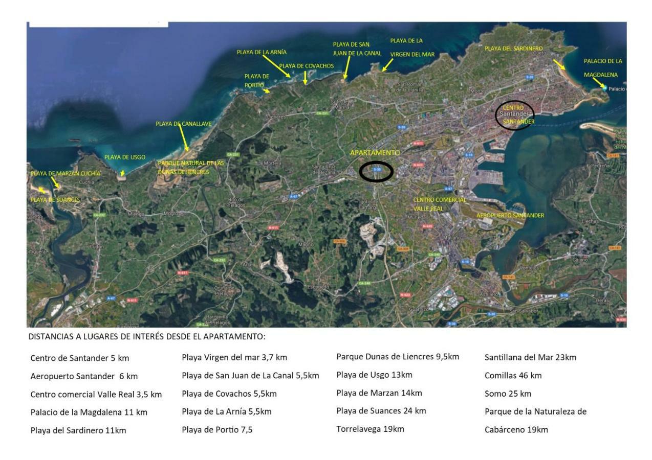 Apartamento Tranquilo Con Parking Apartment Santander