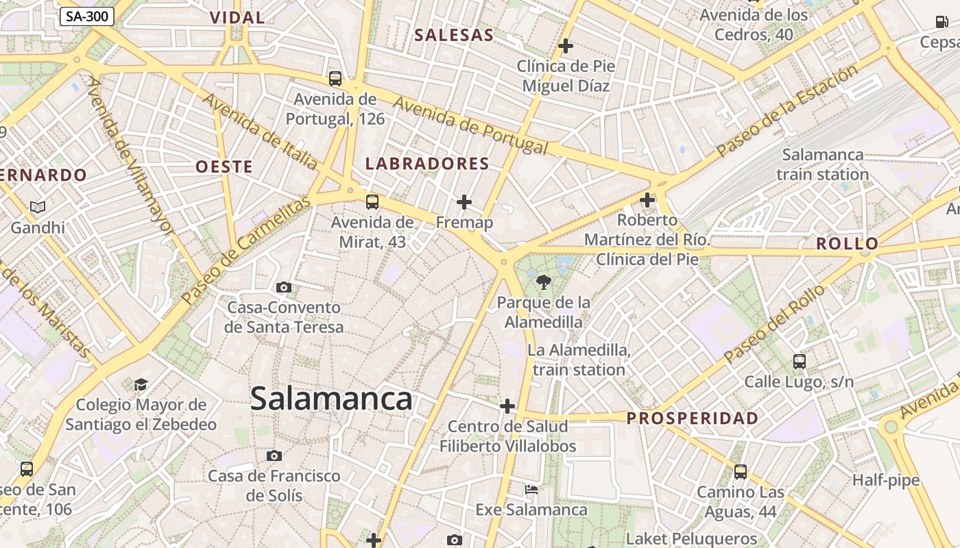 map